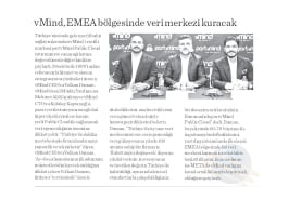 “EMEA bölgesinde veri merkezi kuracak” vMind Nasıl Bir Ekonomi Gazetesi haberi