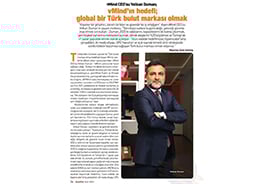 “vMind’ın Hedefi Global Türk Bulut Markası Olmak” KOBİ Efor Dergisi Röportajı